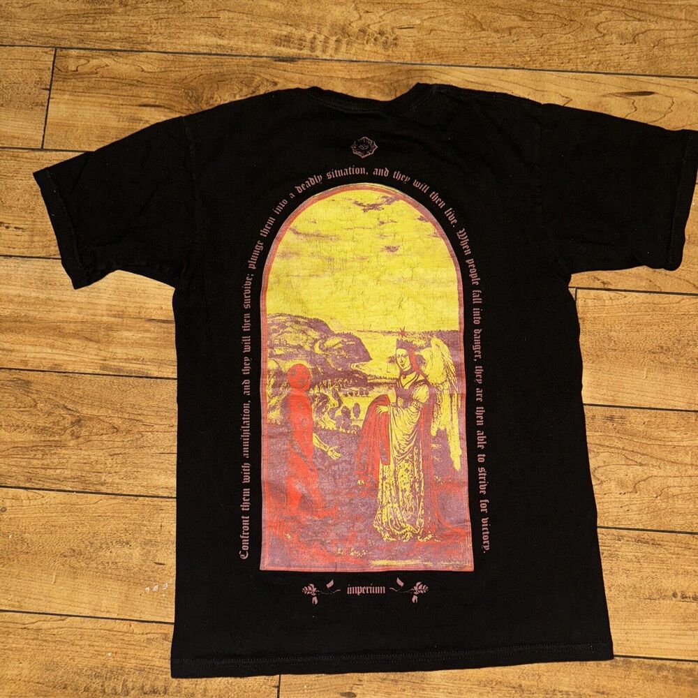 Empyre T-Shirt Black Small 17x24 Screen Print Snowboarding Skateboarding